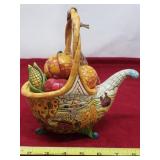 Jim Shore Heartwood Creek,  Basket Of Plenty ,