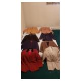8 dress Blazers 6 and 8 size, plaid wool,
