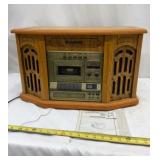 Sylvania SRCD838 Nostalgia 5-in-1 Turntable with