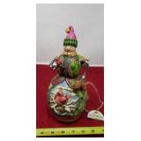 Jim Shore Heartwood Creek ,Red On Snowy White,