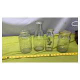 Jars- Scottï¿½s Dairy, Wente Dairy, Ball & Kerr