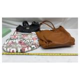 Solo Leather Laptop Bucket Tote in brown, Stone