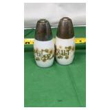 Vtg Westinghouse Milk Glass Salt & Pepper