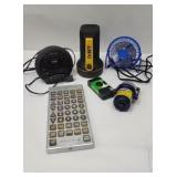 Universal Remote, Fans, coby Radio