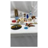 Home Decor-Clear Glass Frog, Brookfield 145