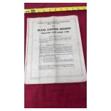 Sears David Bradley Garden Seeder, Setting Up and