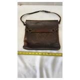 Leather Messenger Bag Satchel