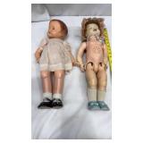 Vintage Dolls including Composition Patsy Ann