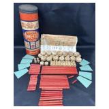 Vintage Spalding Wonder Tinkertoy Builder