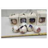 Holiday Ornaments  1975 Flintstones & Disney