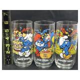 1983 Smurf Collector Glasses