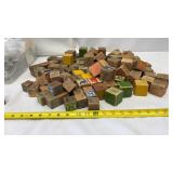 Vtg Wooden Blocks
