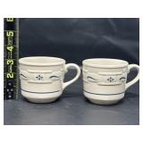 8oz. Longaberger Classic Blue Woven traditions