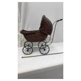 Antique Victorian Baby Doll Stroller Vintage