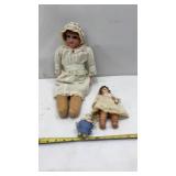 Vtg Porcelain Dolls