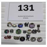 European lg. hole Beads, Similar to Pandora