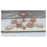 Pink Depression Glass