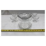 Clear Glass Dessert Cups, Bowls