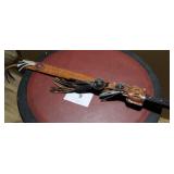 Honduras 24" machete With Leather Sheath