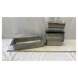 8-Deep Stainless Food Steam Pan Commercial