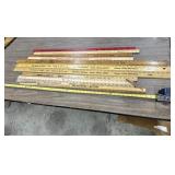 Yard Sticks w/ Local Advertising Logos