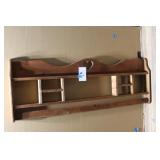 Hanging Quilt Rack/Shelf 47.5" x 17.5" x 3"