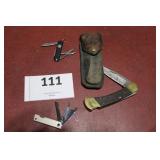 Buck Knife & Case And Other Kinves