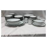 Beautiful Noritake Silver Key Dining Dish Set