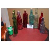 8 Decorative Bottles