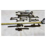 Vtg Variety of Wrenches