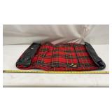 Vintage Atlantic Red Plaid Hunging Garment MCM