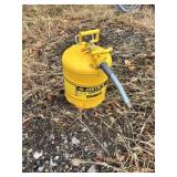 Justrite Type II AccuFlow Safety Can,