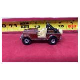 Hot Wheels Jeep CJ-7 1981 die-cast toy car.