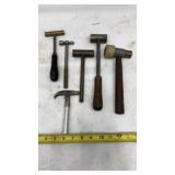 ASSORTED SMALL DOUBLE FACED HAMMER LOT-Some