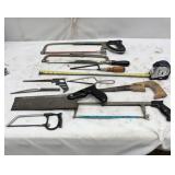 Various Hand Saws