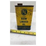 DEMERT & DOUGHERTY D AND D PURE RAW LINSEED OIL