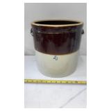 4-gallon stoneware crock,