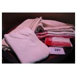 Large Banquet Size, 2 Table Clothes & Napkins