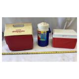 Igloo Water Jug, & Cooler and Coleman Cooler