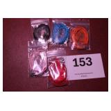 Voile & Wax Cord Necklaces Assorted Colors