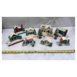 Christmas Putz Village, Made in Japan (c.1950s)