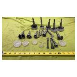 Forstner drill bit, a type of woodworking drill