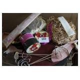 Craft Supplies Ribbbon Raffia & Moss