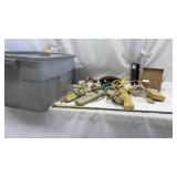 Tote w/ Surge Protectors, Extension cords, Phone