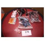 Headphones, electric razor & Misc.