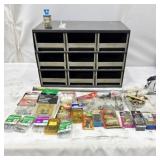 Hardware Organizer w/ various  hardware