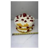 Cake Cover with Strawberry decor