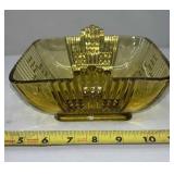 Imperial Glass-Ohio square bowl