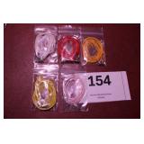 Voile & Wax Cord Necklaces Assorted Colors