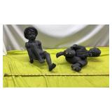 Garden statues, potentially designed as